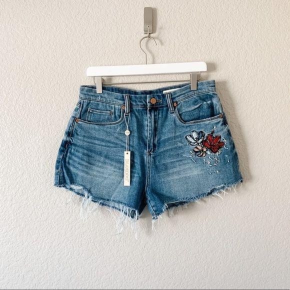 BLANKNYC Denim Pin-up High Rise Shorts 29 … - Picture 1 of 8